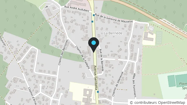 Plan d'accès à l'atelier HotFix, 90 avenue Gambetta à Castelnau-de-Médoc